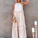 Mabel | Ruffle Maxi Dress