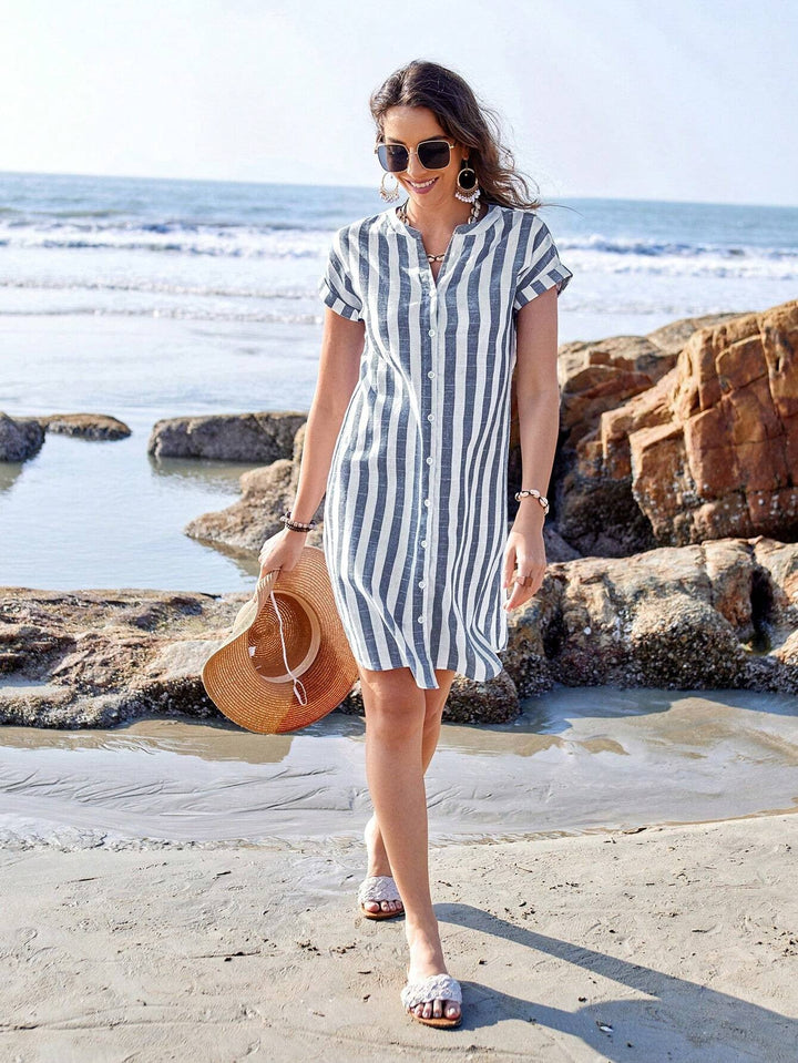 Leila | Summer Striped Dress