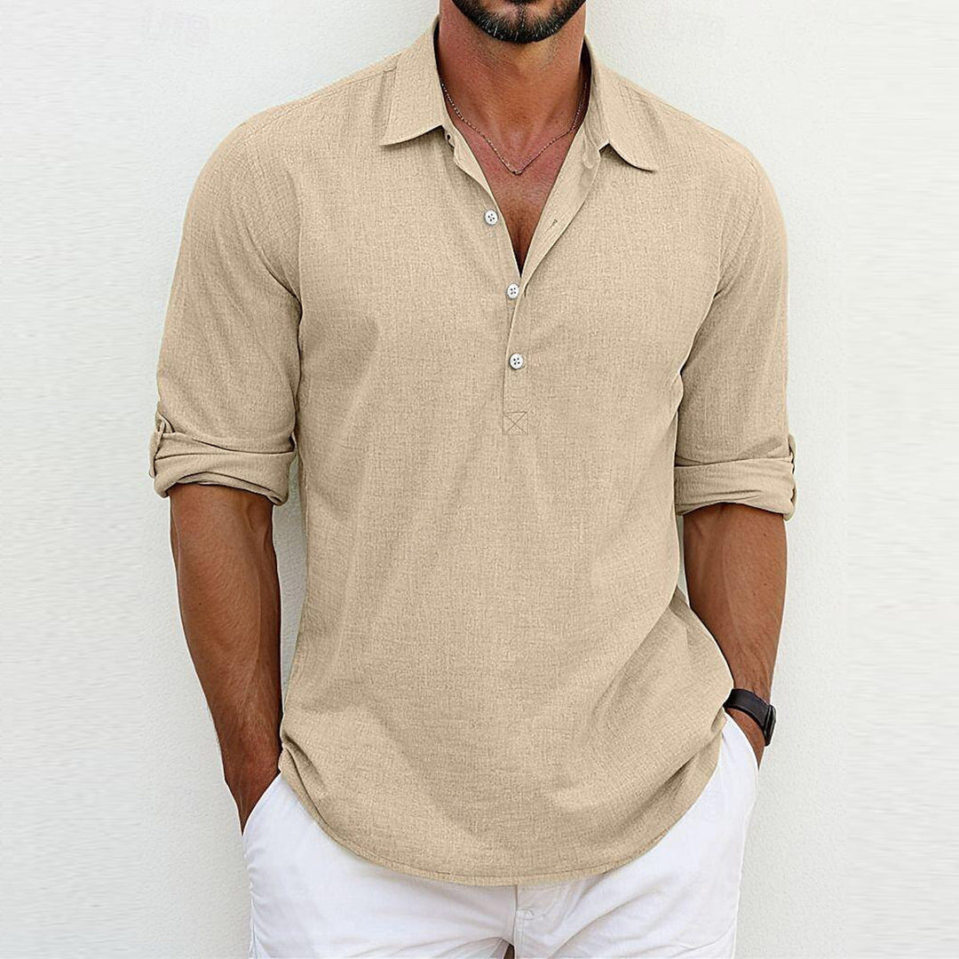Ricardo | Long Sleeve Polo Shirt 4