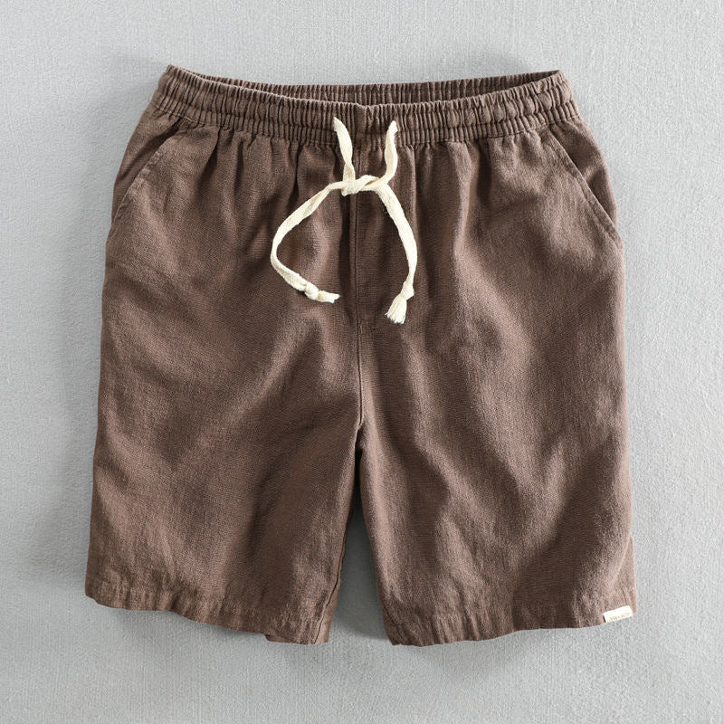Riku | Organic Cotton Linen Shorts-6