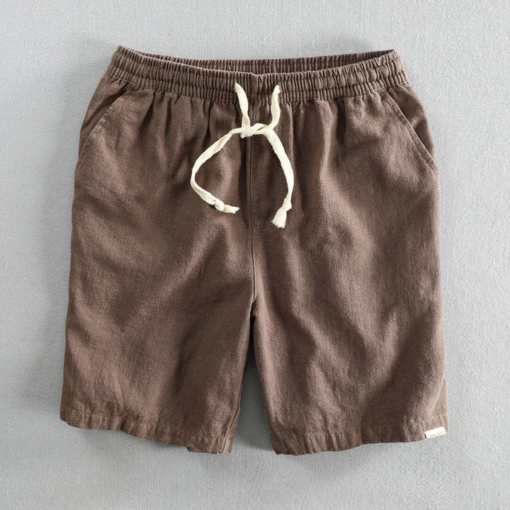 Riku | Organic Cotton Linen Shorts-6