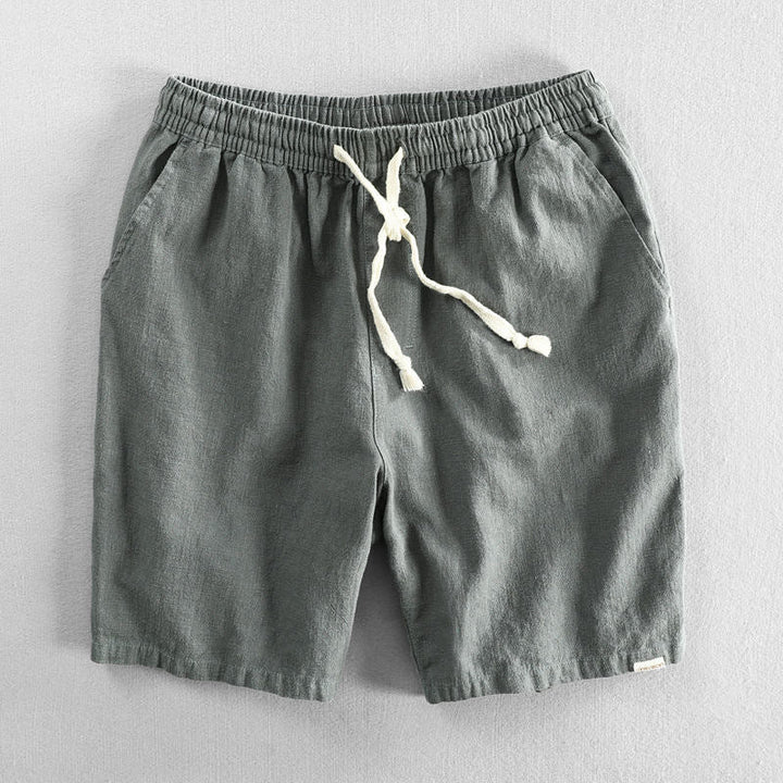 Riku | Organic Cotton Linen Shorts-3