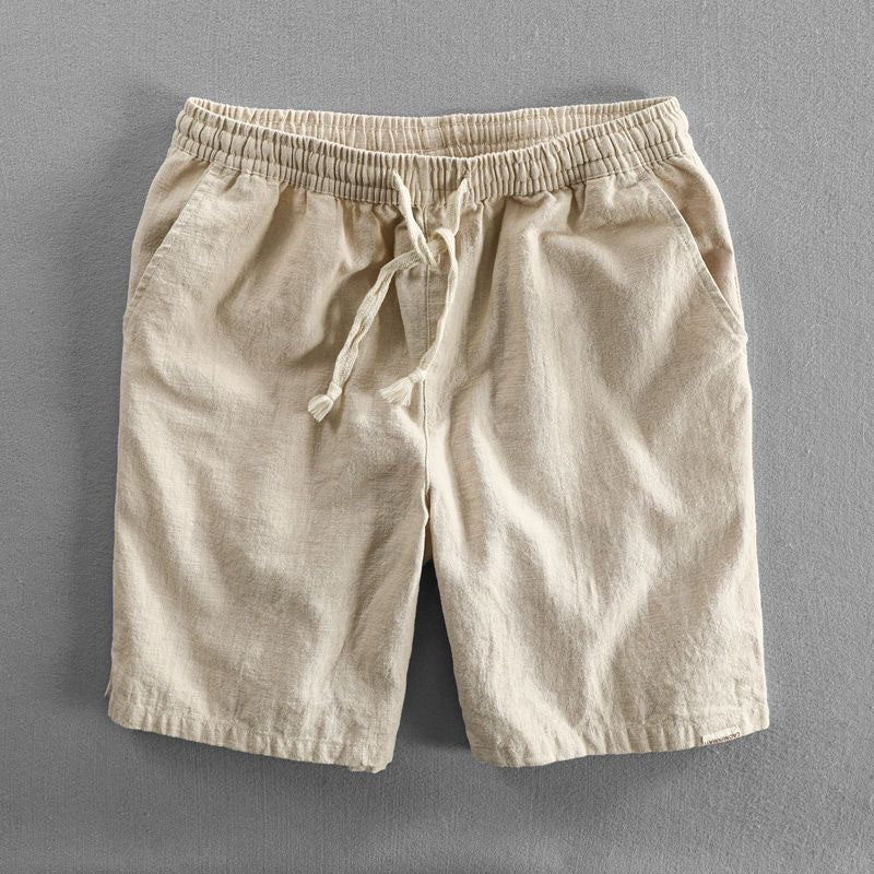 Riku | Organic Cotton Linen Shorts-4