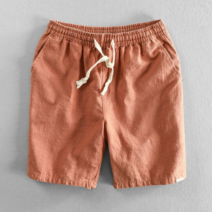 Riku | Organic Cotton Linen Shorts-5