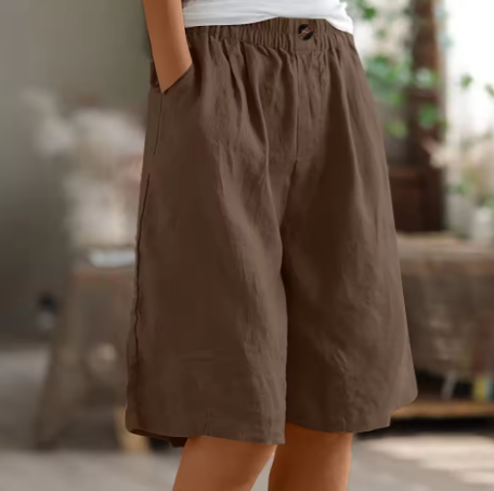 Variant image for Alex | Mens Linen Comfort Shorts-67
