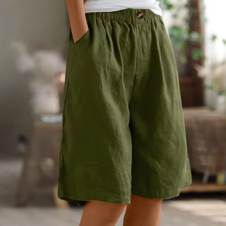 Alex | Mens Linen Comfort Shorts 1