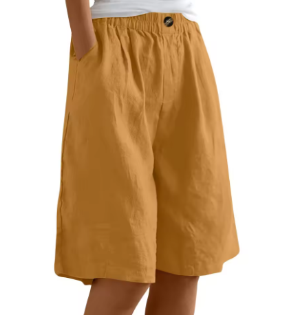 Variant image for Alex | Mens Linen Comfort Shorts-73