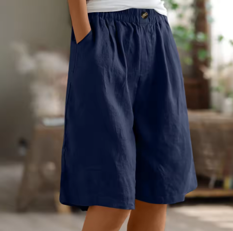 Alex | Mens Linen Comfort Shorts 6